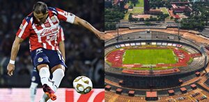 Javier Hernández fallando el penal de último minuto con Chivas  en Ciudad Universitaria.