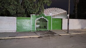 Primaria Guadalupe Victoria donde se registró un incendio en el cuarto de cómputo.