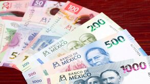 Imagen de dinero mexicano.