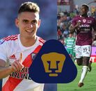 Rafael Santos Borré, Diber Cambindo y Miguel Borja, opciones para Pumas
