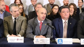 Reunión empresarios de Nuevo León.