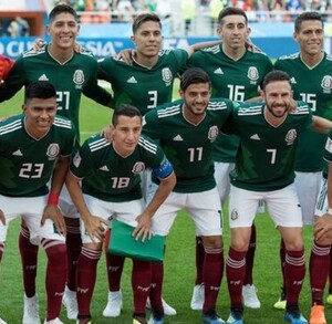 La Selección Mexicana en Rusia 2018.