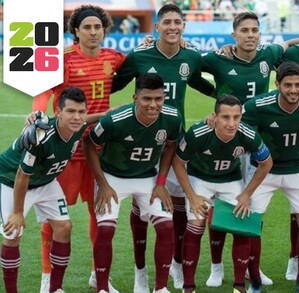 La Selección Mexicana en Rusia 2018.