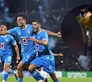 Cruz Azul tras ganar la Concacaf Champions Cup.