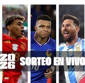 Sorteo Mundial 2026 en tiempo real.