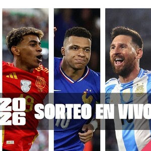 Sorteo Mundial 2026 en tiempo real.