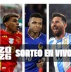 Sorteo Mundial 2026 en tiempo real.