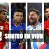 Sorteo Mundial 2026 en tiempo real.