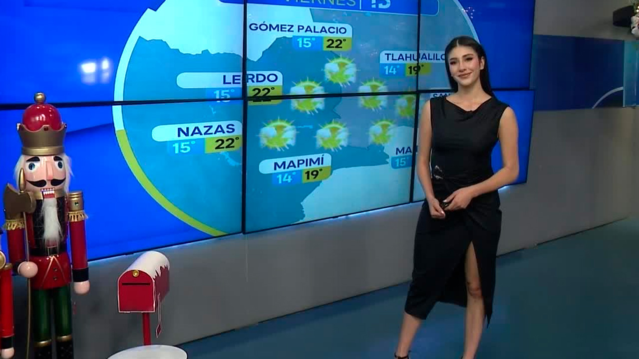 Fanny Ramírez nos da el pronóstico del tiempo en Laguna para este fin de semana.