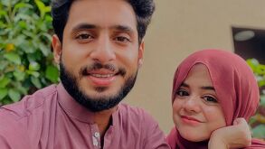 Pyari Maryam y su esposo antes de que la influencer diera a luz a sus pequeños