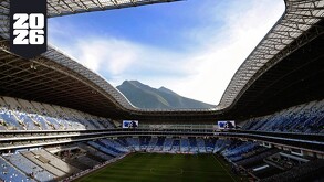 Estadio de los Rayados del Monterrey.