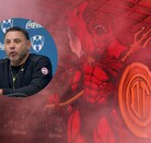 Afición de Toluca en el partido de vuelta de los cuartos de final ante FC Juárez.