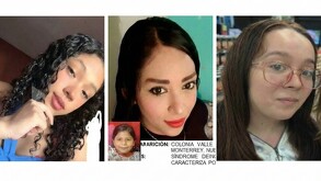 Fotos de mujeres desaparecidas en Nuevo León.