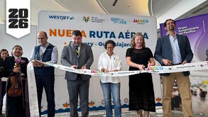 Una ceremonia de corte de listón para la 