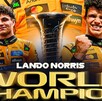 Lando Norris se coronó como campeón mundial de Fórmula 1 por primera vez en su carrera.