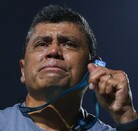 Chima Ruiz con la medalla de campeón.