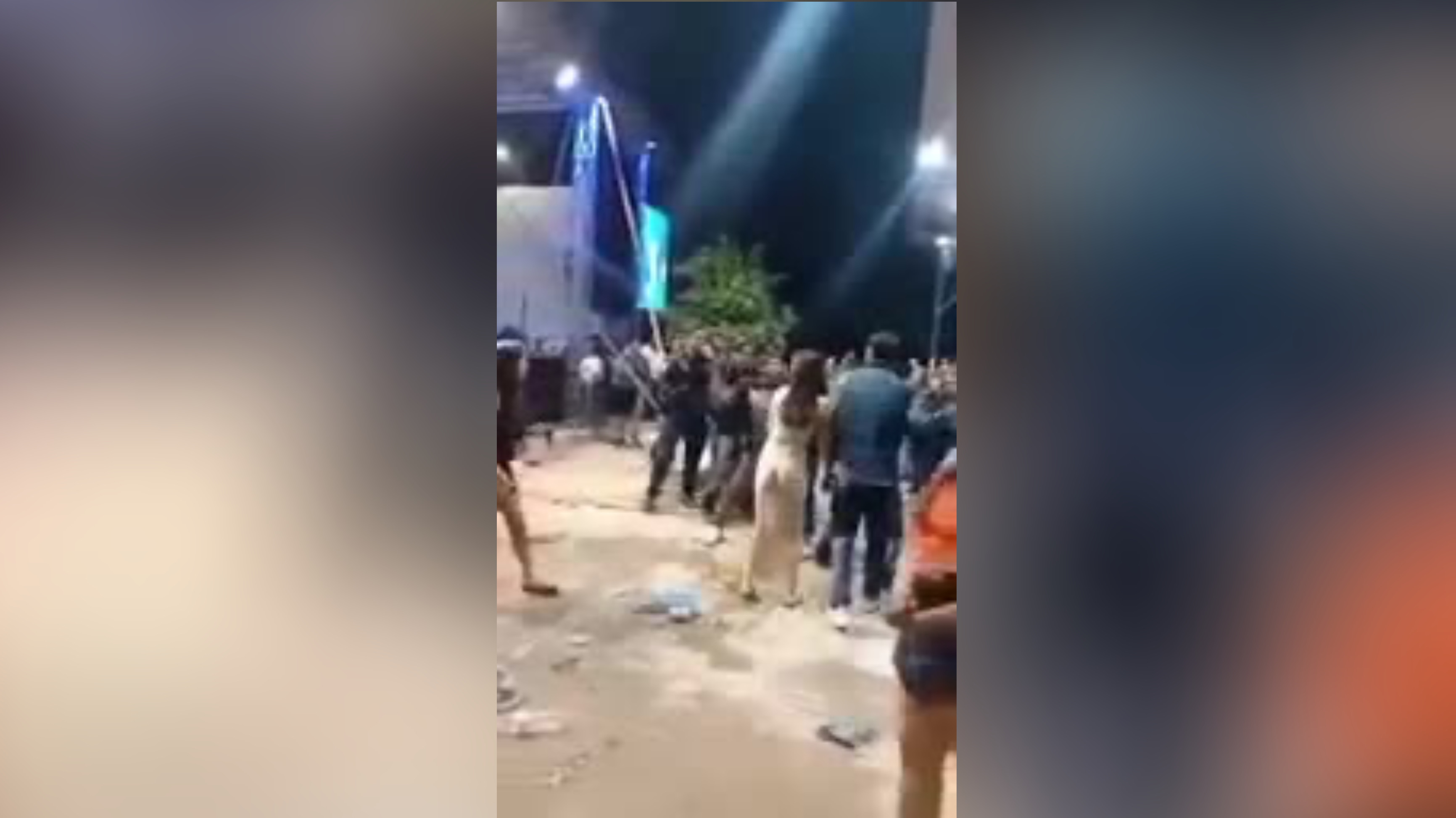 Cerca de la 1:30 de la madrugada, una pelea entre jóvenes alcoholizados detonó la cancelación del evento, en el cual amenizaba la banda Kañón.