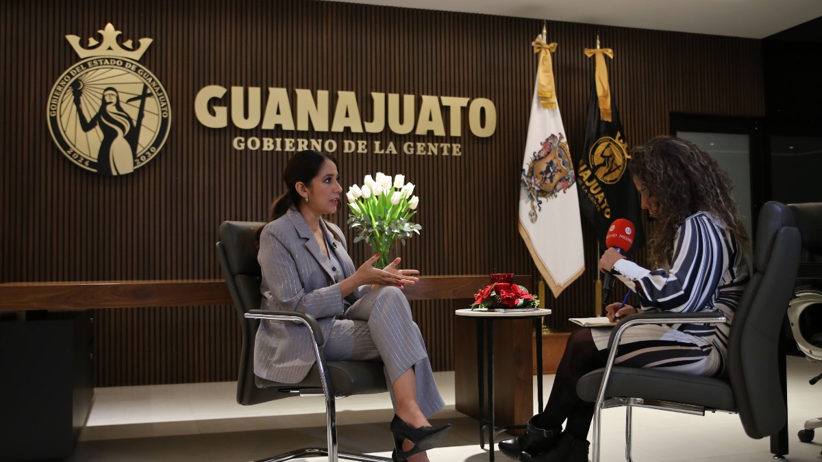 La gobernadora de Guanajuato, Libia Dennise García Muñoz Ledo explica que trabaja en base al diálogo y coordinación con la Federación.