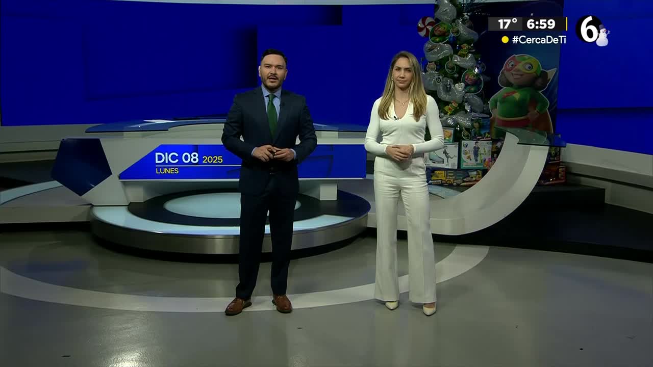 Telediario nocturno CdMx, lunes 08 de diciembre de 2025.