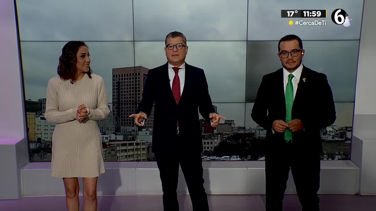 Programa conducido por Jaime Núñez, Fernanda Tapia y Ana Balderas, lunes 08 de diciembre de 2025.