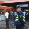 Personal de seguridad en estación Chabacano del Metro CdMx