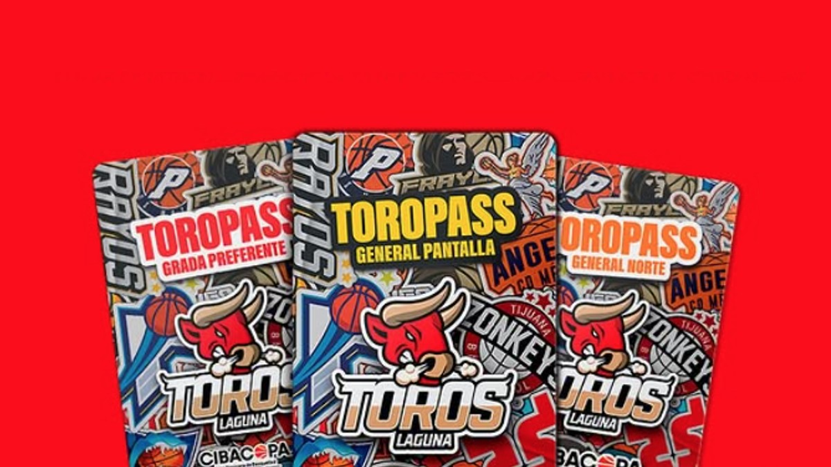 Toropass, abono para poder ver al equipo Toros Laguna en la CIBACOPA.