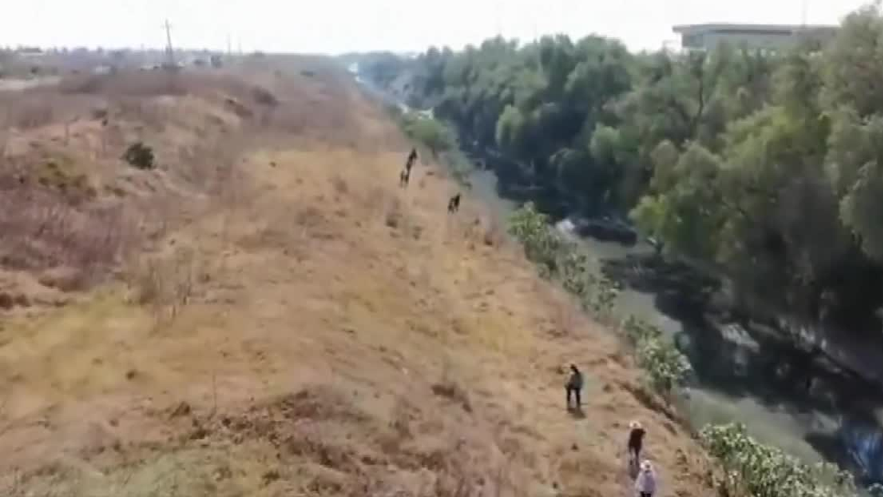 El canal de desagüe de Nextlalpan se ha vuelto un punto crítico por recientes hallazgos de cadáveres.