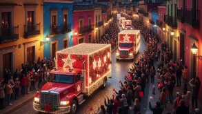 El espíritu navideño de 2025 está a punto de encenderse en Guanajuato capital con la llegada de la popular Caravana Coca-Cola.