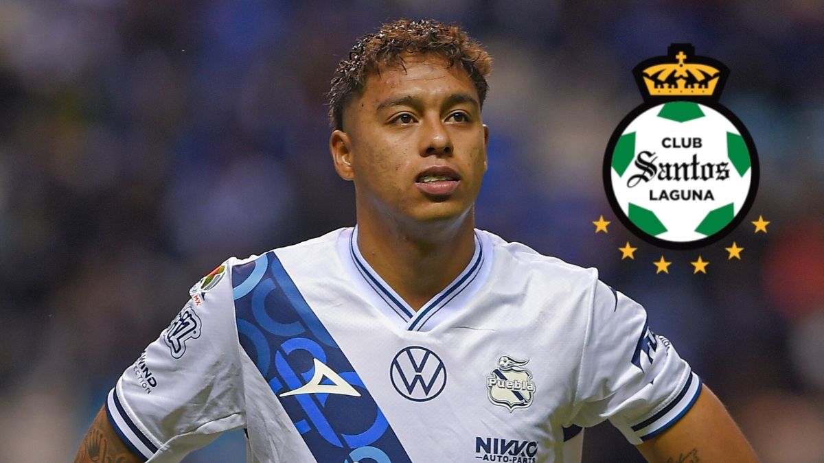 Efraín Orona en un partido con el Puebla