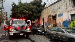 casa abandona despues de incendio en san juan de dios
