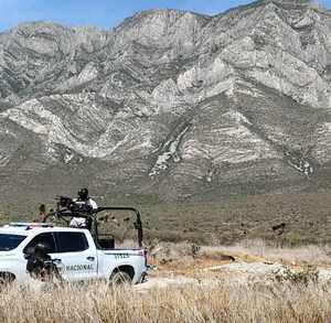 El hallazgo fue reportado a unos 100 metros de la carretera a Las Grutas