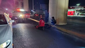 Movilización por atropello en avenida Félix U. Gómez en Monterrey.