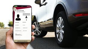 Ejemplo de la licencia para conducir digital en la ciudad de Puebla.