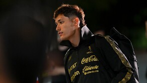 Jesús Orozco Chiquete en una concentración con la Selección Mexicana.