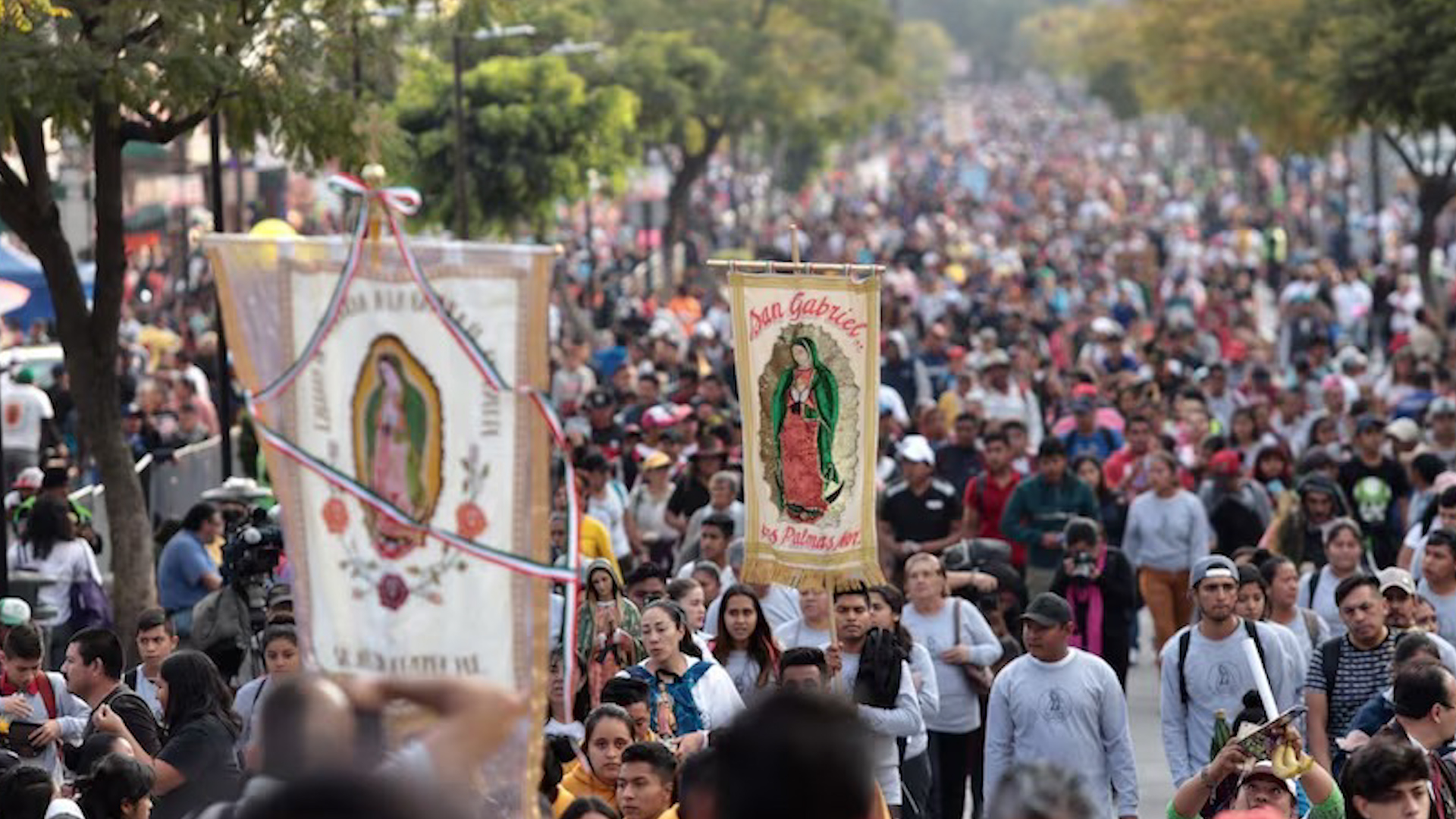 Millones de peregrinos llegan a la Basílica de Guadalupe. Se activa el operativo con cierres viales, vacunación y acceso controlado.