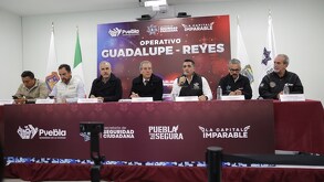 pepe chedraui y félix pallares arrancan operativo guadalupe reyes puebla 2025
