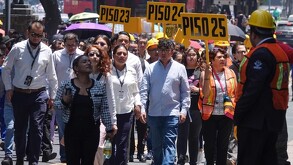 Simulacro de sismos en la Ciudad de México.