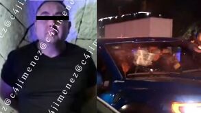 Trabajadoras sexuales vandalizan camioneta de hombre por presuntamente no pagar el servicio sobre calzada de Tlalpan