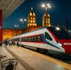 La inteligencia artificial de Gemini muestra a través de fotografías cómo se vería el Tren Interurbano en el estado de Guanajuato.