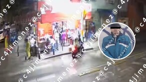 Revelan nuevas imágenes del asesinato contra Tristán Donovan, miembro de Los UJ-40, en la Morelos, Ciudad de México.