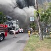Un intenso incendio se generó en la colonia Providencia de Guadalajara