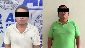 Dos hombres, un entrenador y un profesor fueron detenido en oaxaca por abuso contra menores de edad.