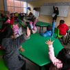 Niños tomando clases en escuela educación básica de Estado de México
