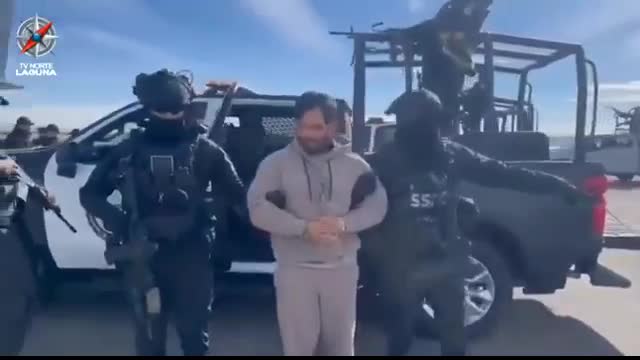 Tras su detención gracias a un operativo en conjunto de la Marina, el traslado de Edgar ‘N’, alias Limones, se ha filtrado en redes sociales.