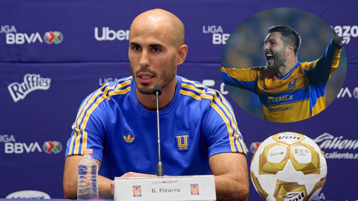 Guido Pizarro en conferencia de prensa.