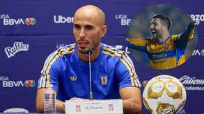 Guido Pizarro en conferencia de prensa.