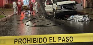Hombre fallece tras recibir descarga eléctrica luego de chocar contra poste de luz