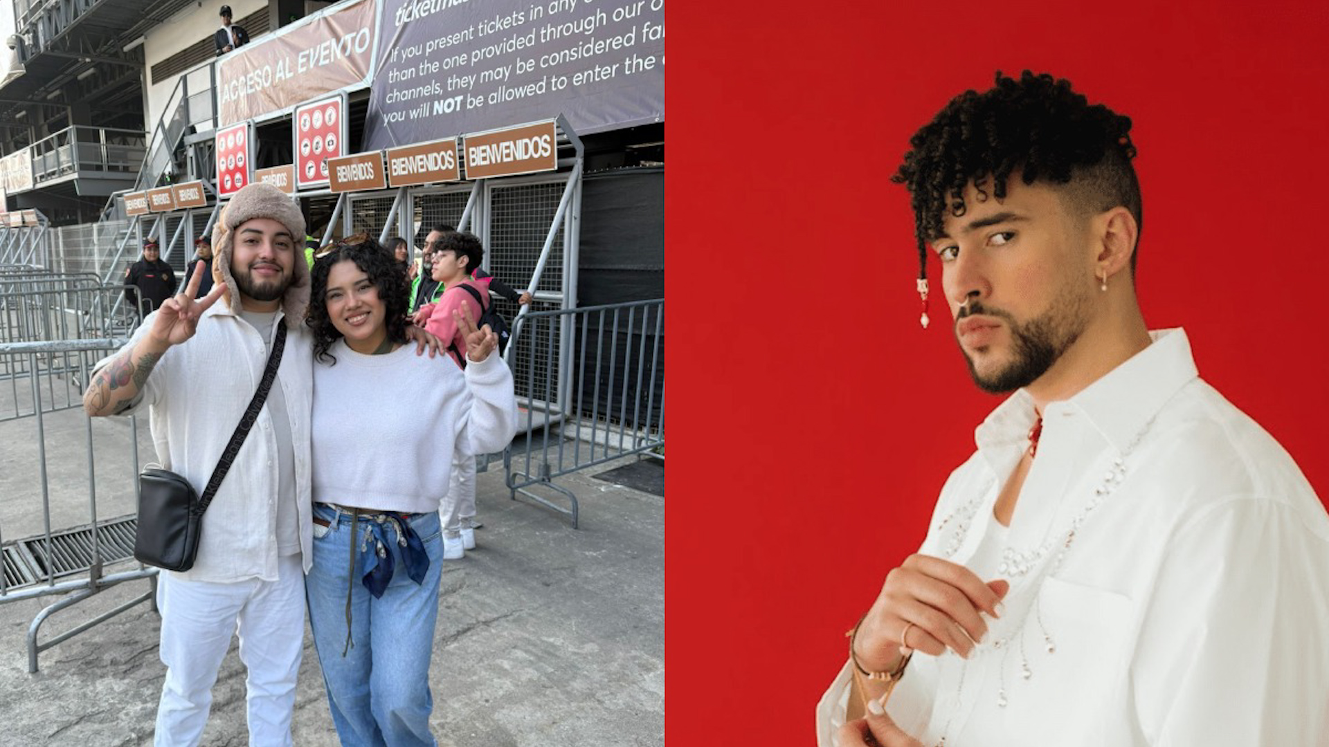 Fans de Bad Bunny acampan más de 48 horas fuera del recinto. El amor por el 