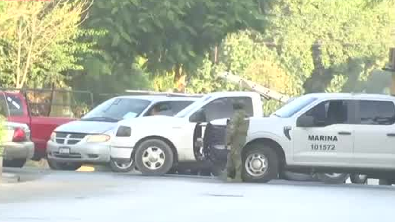La mañana de este miércoles, elementos de la Marina realizaron un operativo en la zona Centro de Gómez Palacio.