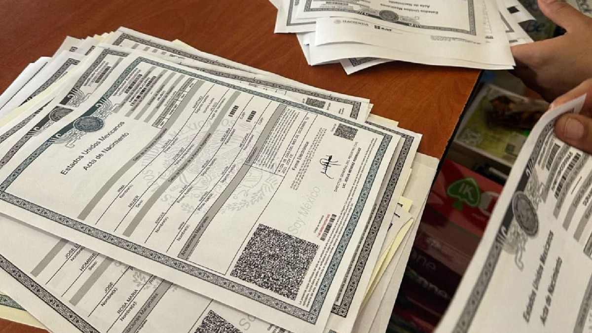 Actas apócrifas impresas en Durango.